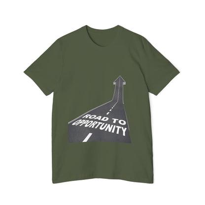 T-Shirt Unisex Road to Opportunity — Mariu del Campo