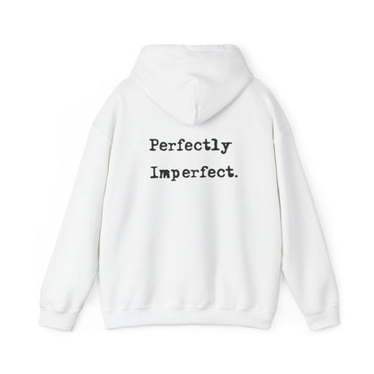 Hoodie Unisex Heavy Blend Perfect Imperfect — by Mariu del Campo