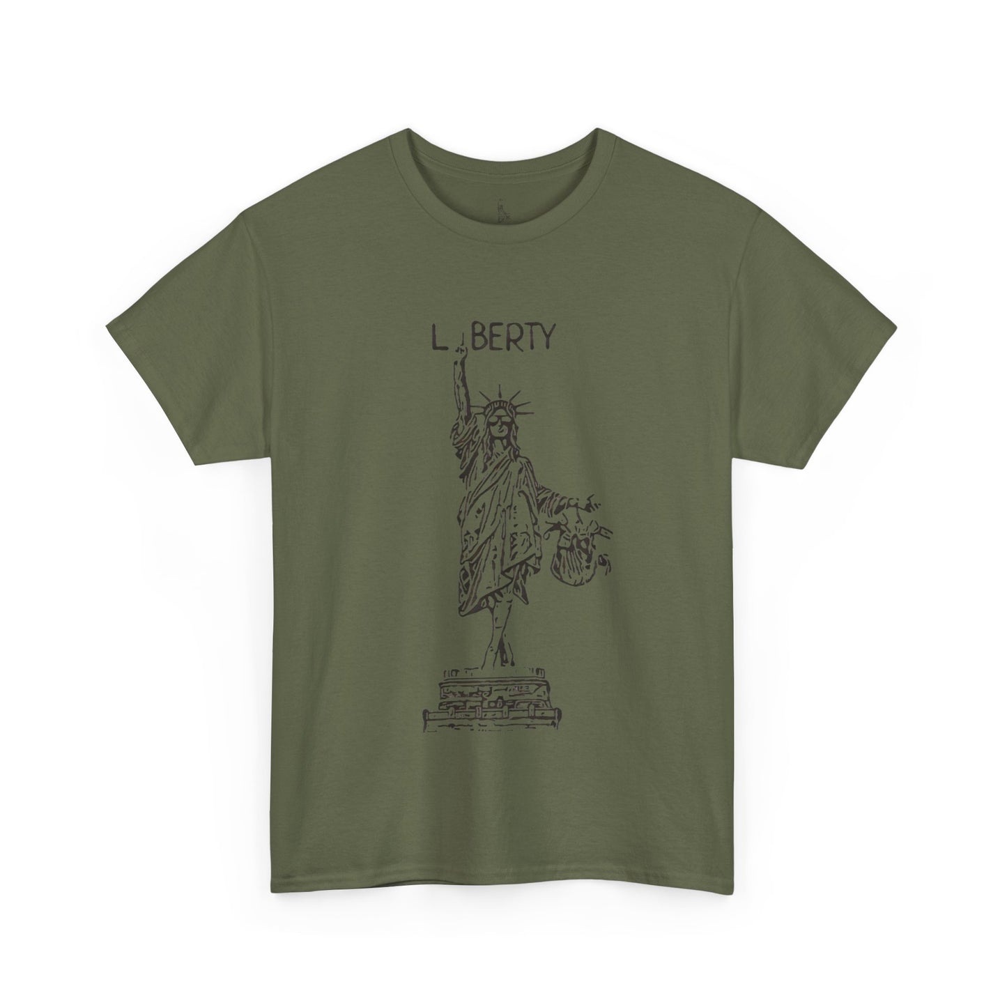 T-Shirt Statue of Liberty Unisex Cotton Tee by Mariu del Campo.