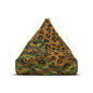 Bean Bag Chair Cover Leopard Camo by Mariu del Campo — large 38x42 lifestyle