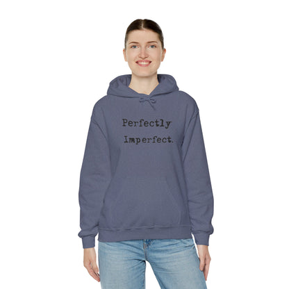 Hoodie Unisex Heavy Blend Perfect Imperfect — by Mariu del Campo