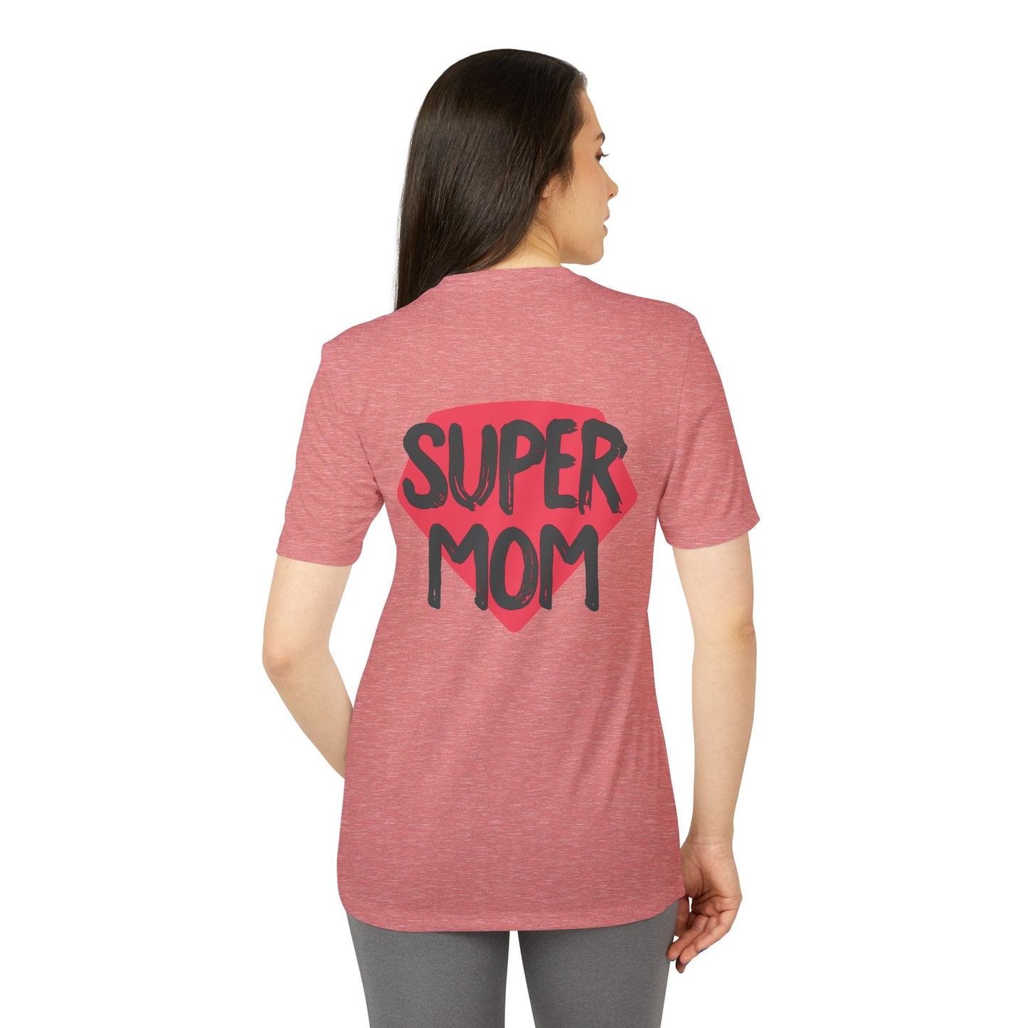 adidas® Unisex Sport T-shirt super mom by Mariu del Campo.