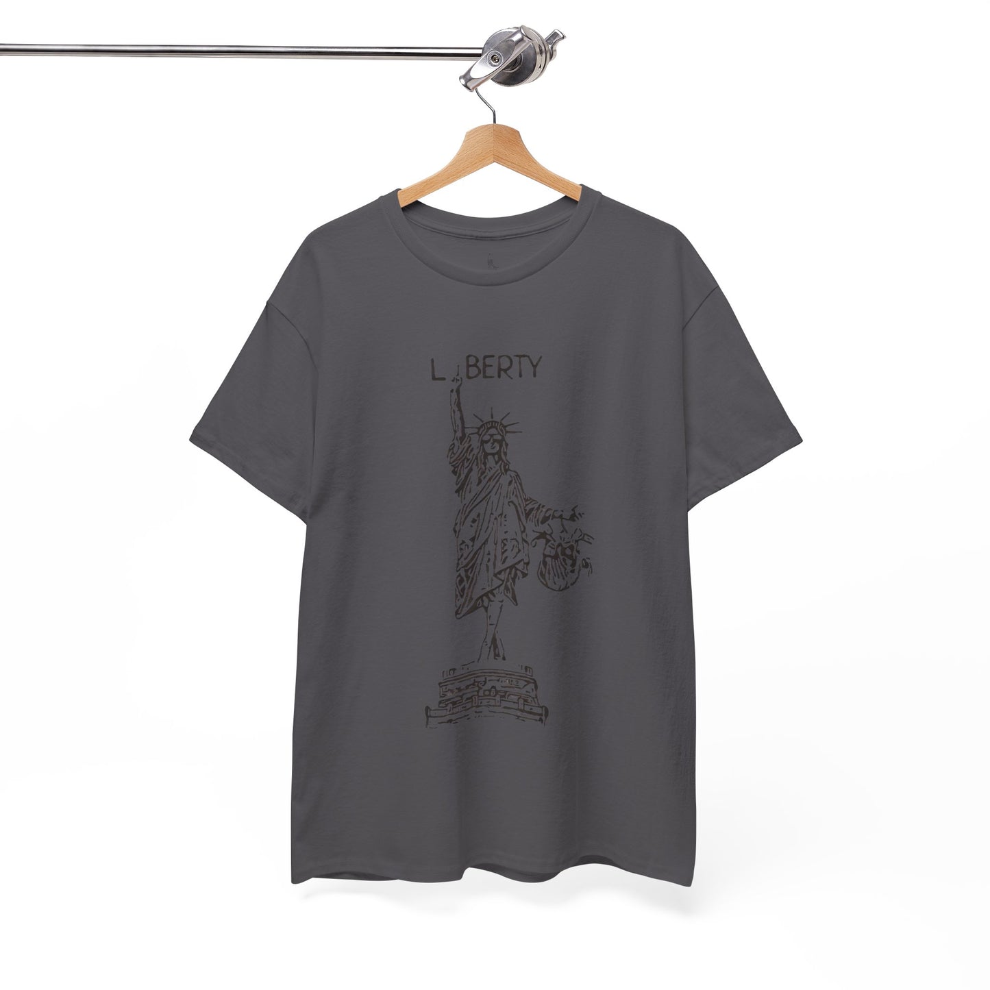 T-Shirt Statue of Liberty Unisex Cotton Tee by Mariu del Campo.