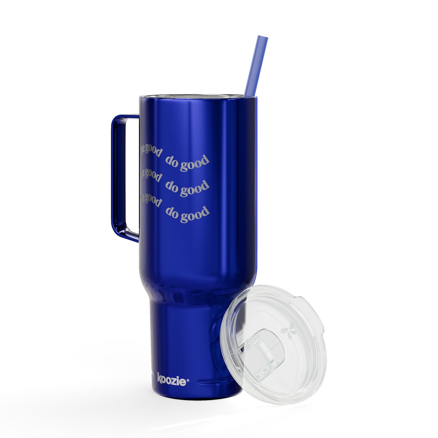 Insulated Tumbler 40oz with Engraved Be Good Do Good by Mariu del Campo.