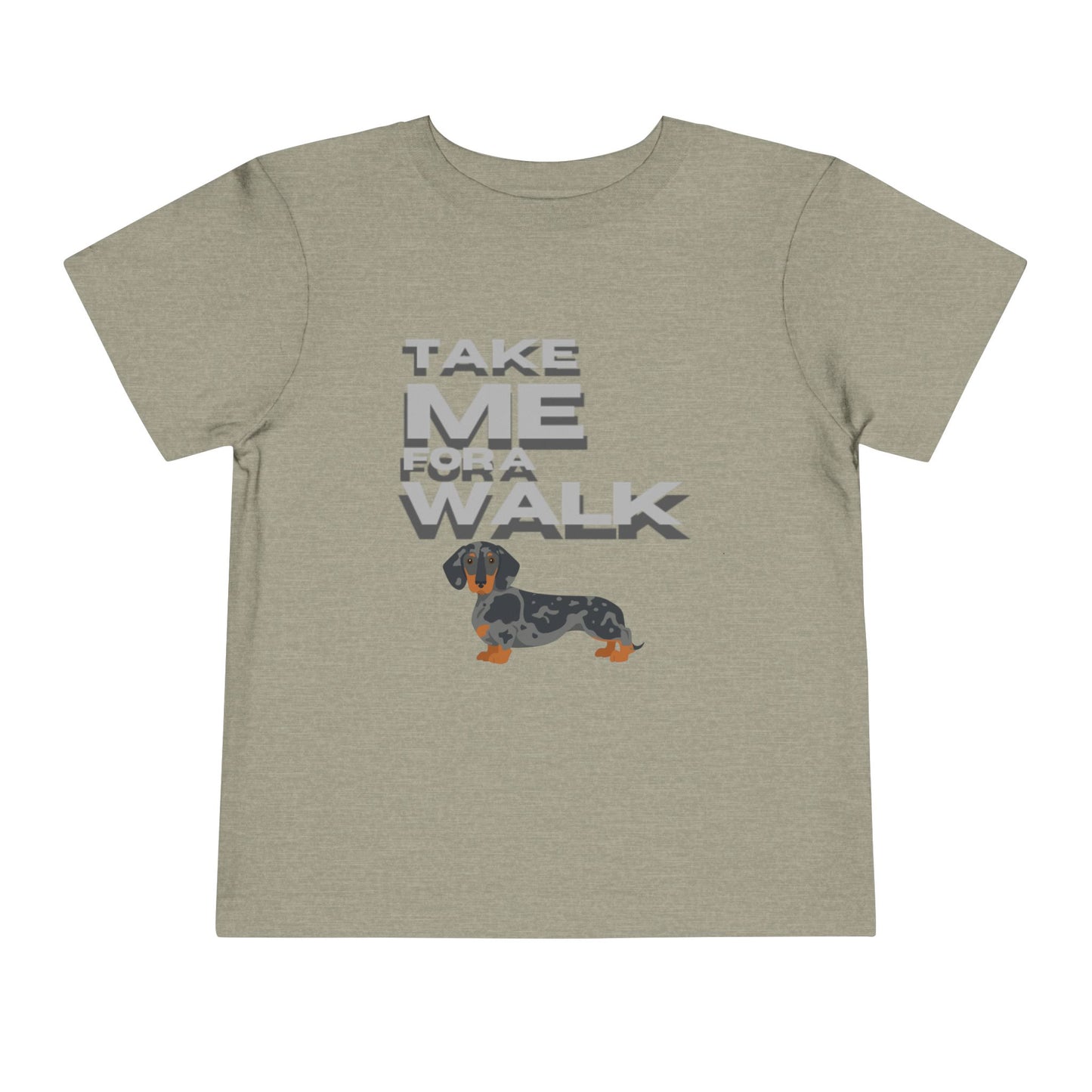 T-Shirt Toddler Short Sleeve Dachshund — by Mariu del Campo