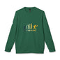 adidas® Unisex Fleece Crewneck Evolution of Padel — by Mariu del Campo