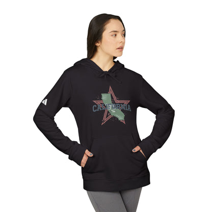 adidas® Unisex Fleece Hoodie California — by Mariu del Campo