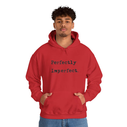 Hoodie Unisex Heavy Blend Perfect Imperfect — by Mariu del Campo