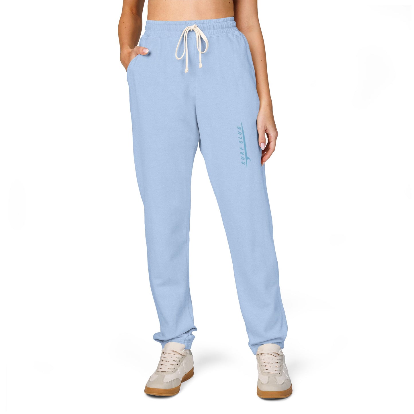Sweatpants Fleece Surf Club by Mariu del Campo.