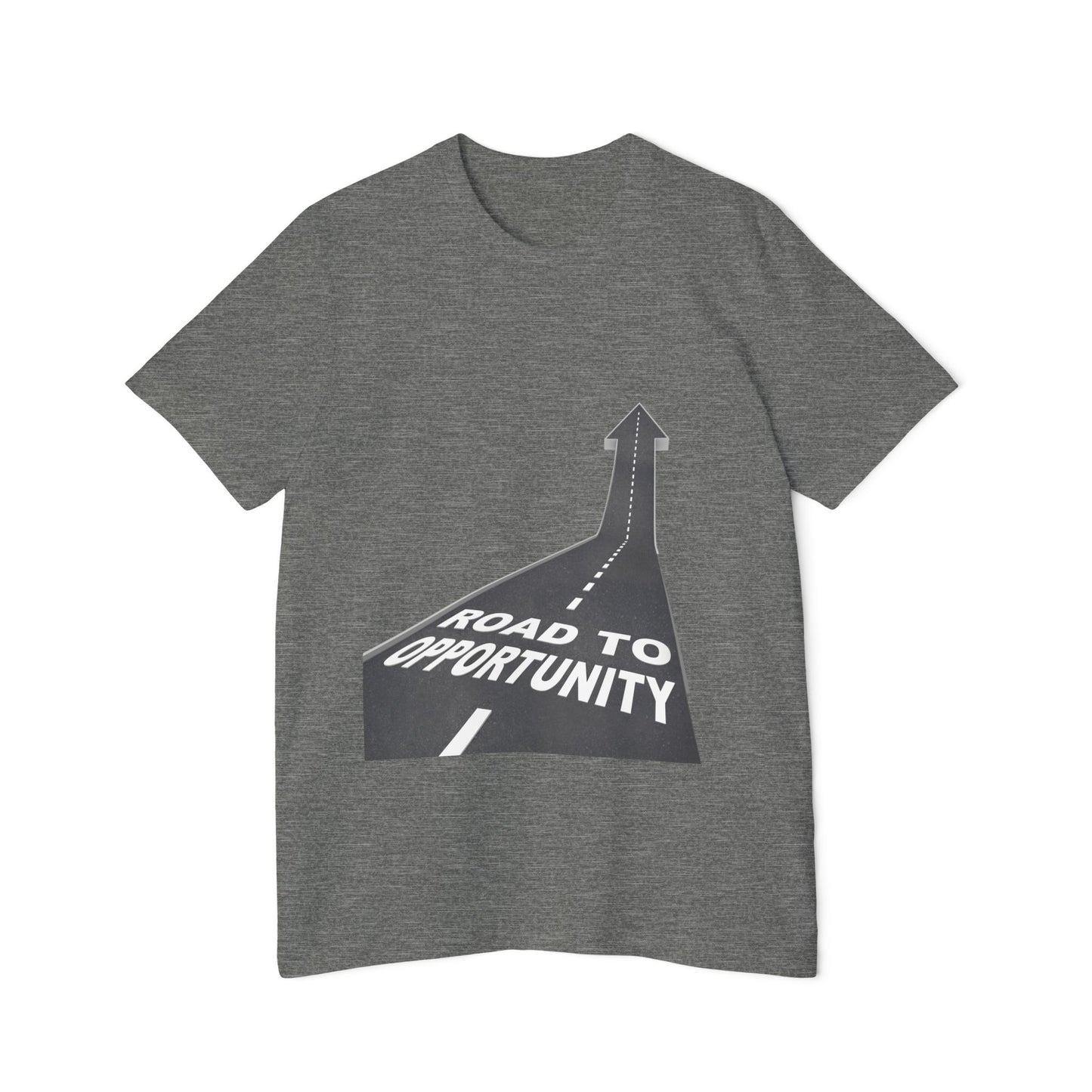 T-Shirt Unisex Road to Opportunity — Mariu del Campo