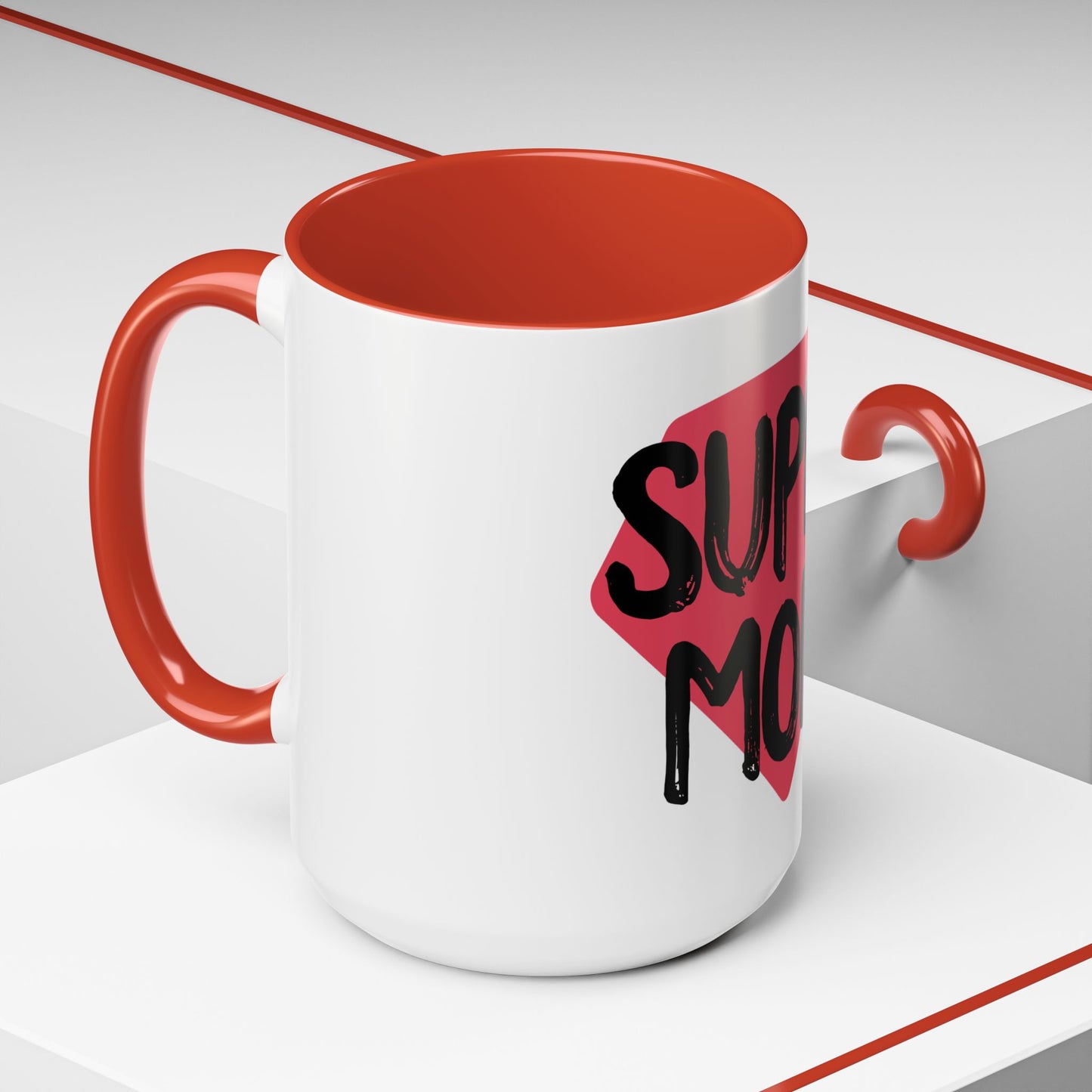 Mug Super Mom by Mariu del Campo.