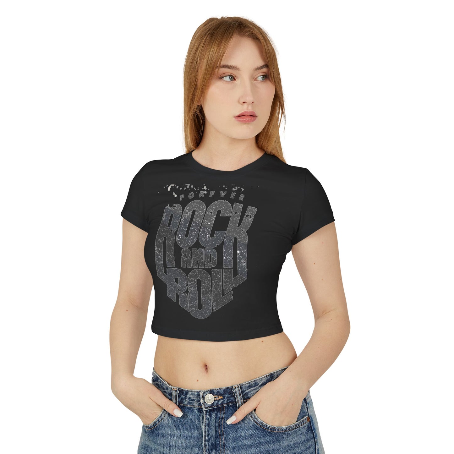 T-Shirt Women's Baby Rock & Roll by Mariu del Campo.