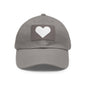Hat with Leather Patch (Rectangle) love by Mariu del Campo.