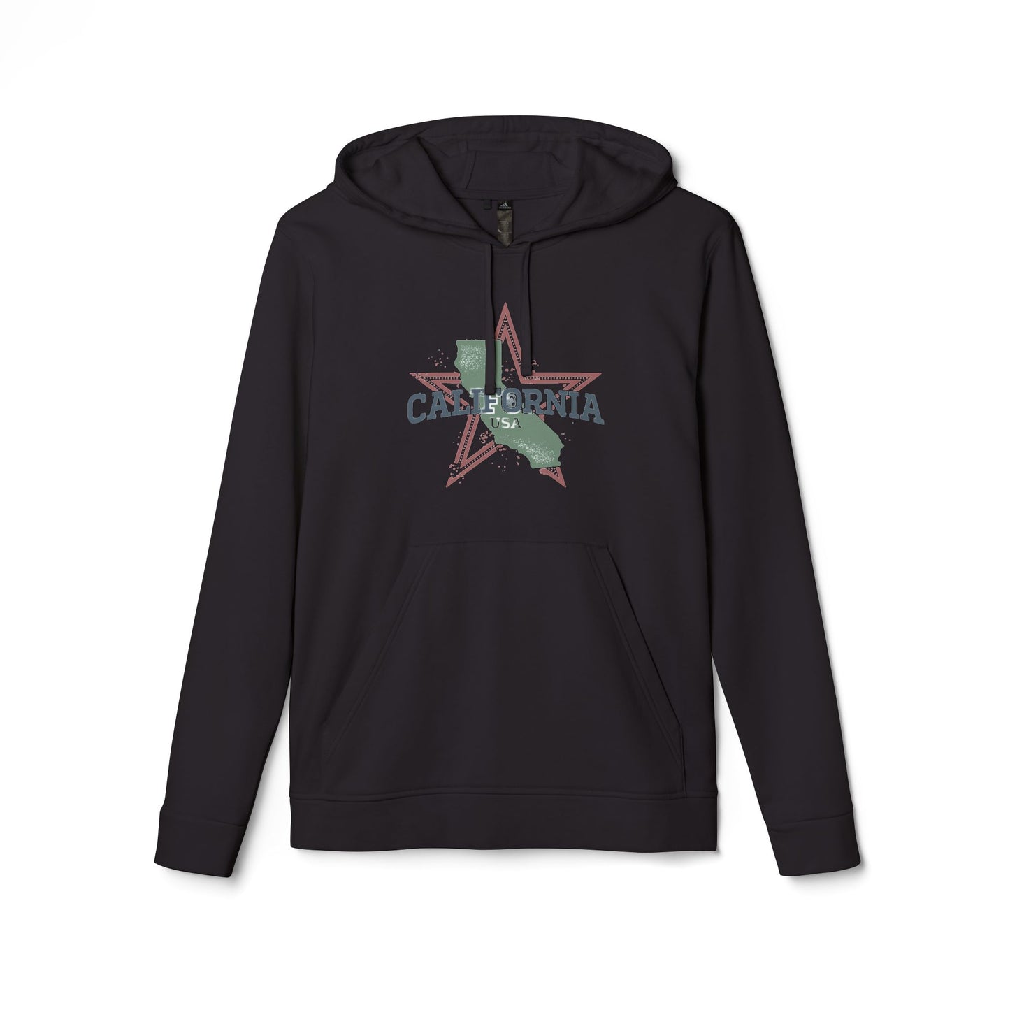 adidas® Unisex Fleece Hoodie California — by Mariu del Campo