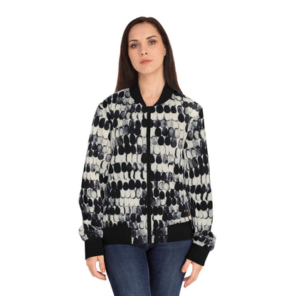 Jacket Women's Bomber All-Over Print — by Mariu del Campo