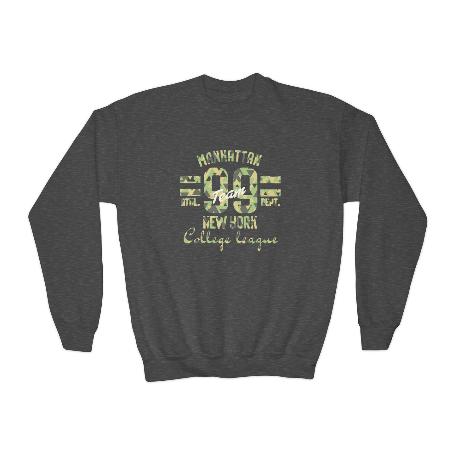 Sweatshirt Youth Crewneck Manhattan — Mariu del Campo