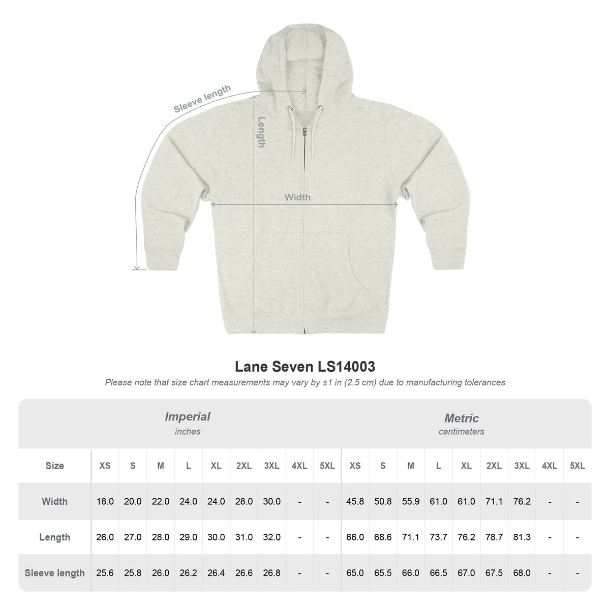 Hoodie Chill Unisex Zip — by Mariu del Campo