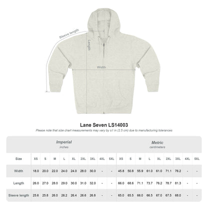Hoodie Chill Unisex Zip — by Mariu del Campo