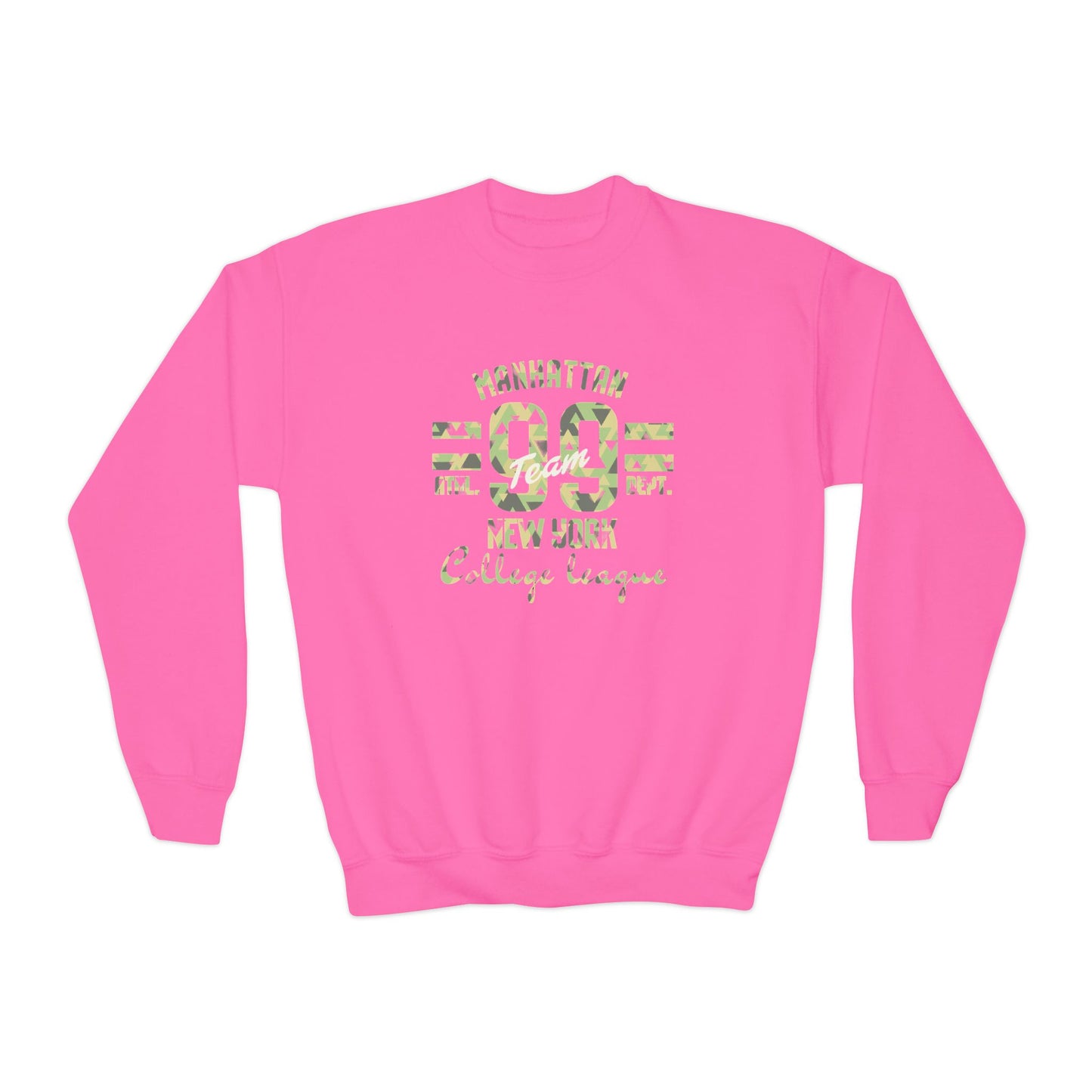Sweatshirt Youth Crewneck Manhattan — Mariu del Campo