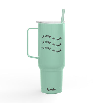 Insulated Tumbler 40oz with Engraved Be Good Do Good by Mariu del Campo.