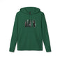 adidas® Unisex Fleece Hoodie Surf — by Mariu del Campo
