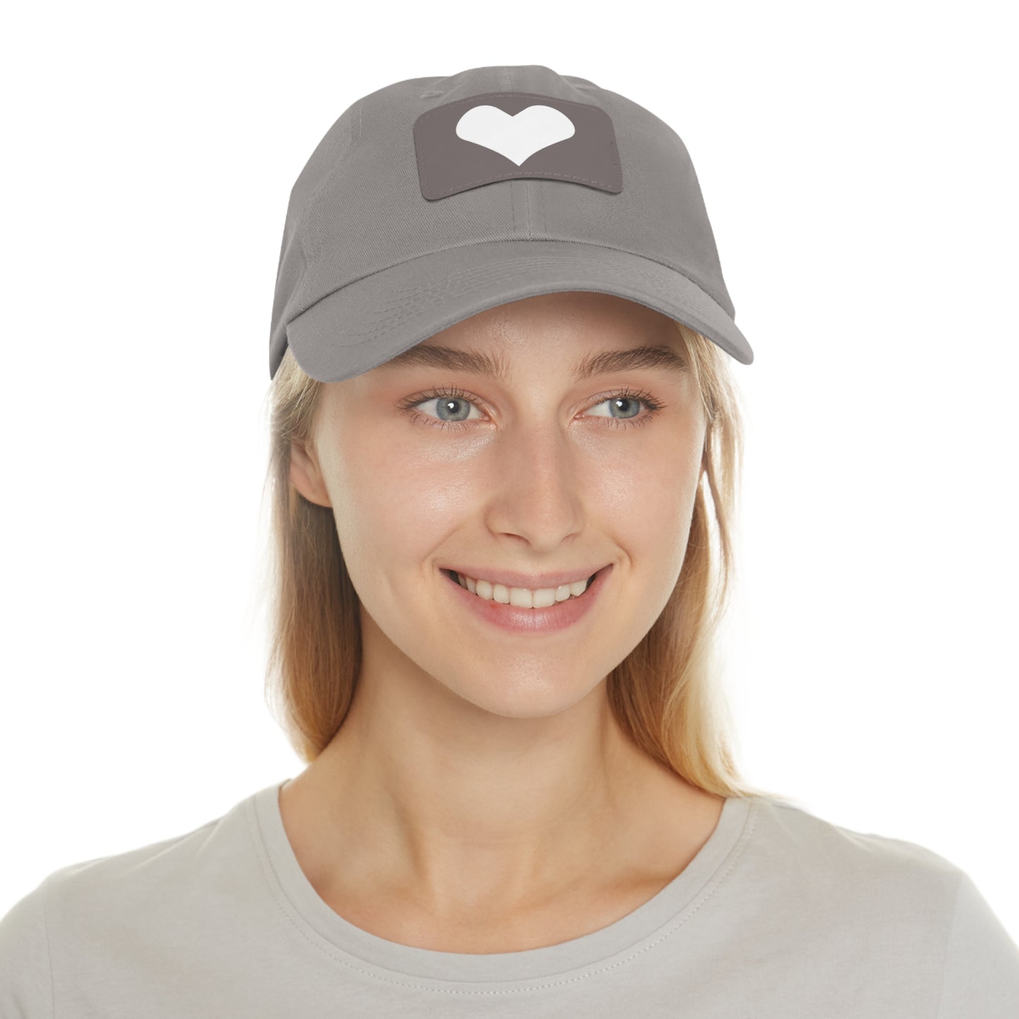 Hat with Leather Patch (Rectangle) love by Mariu del Campo.