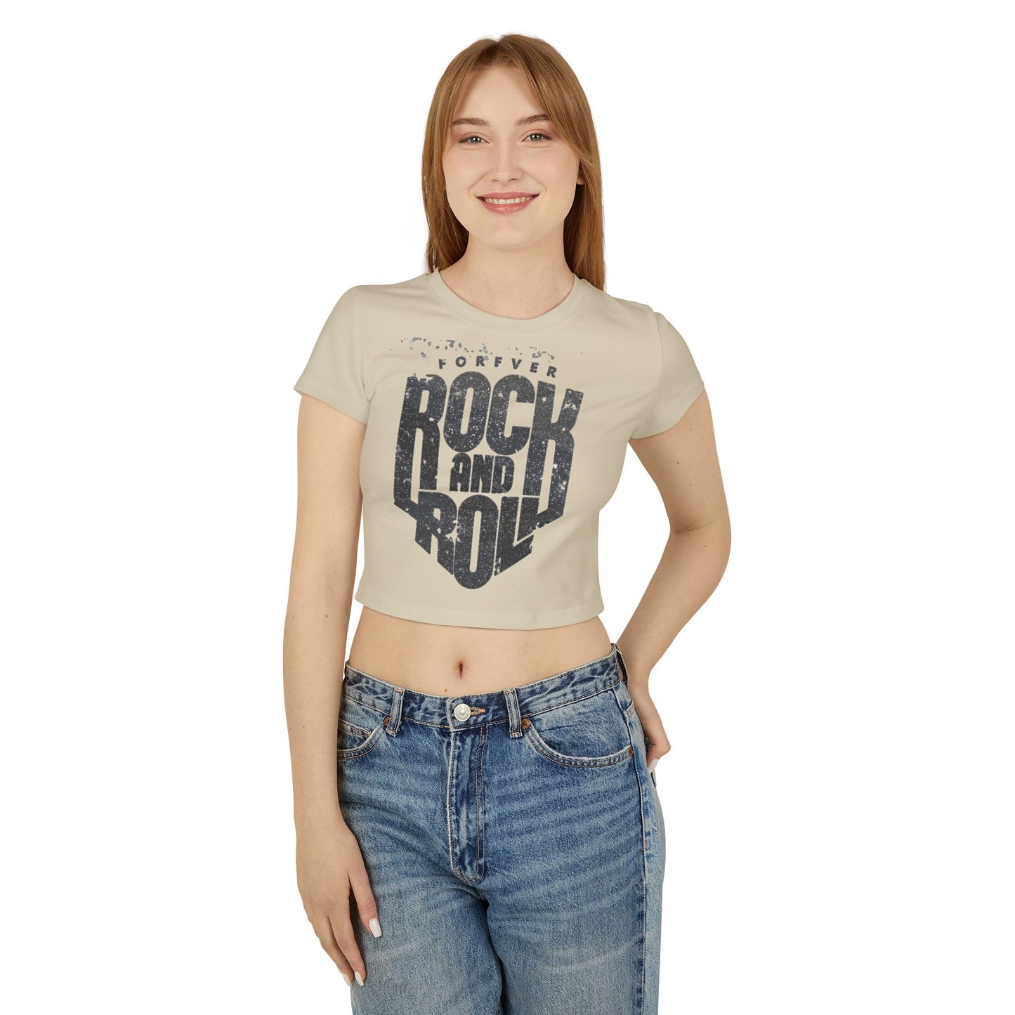 T-Shirt Women's Baby Rock & Roll by Mariu del Campo.