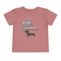 T-Shirt Toddler Short Sleeve Dachshund — by Mariu del Campo