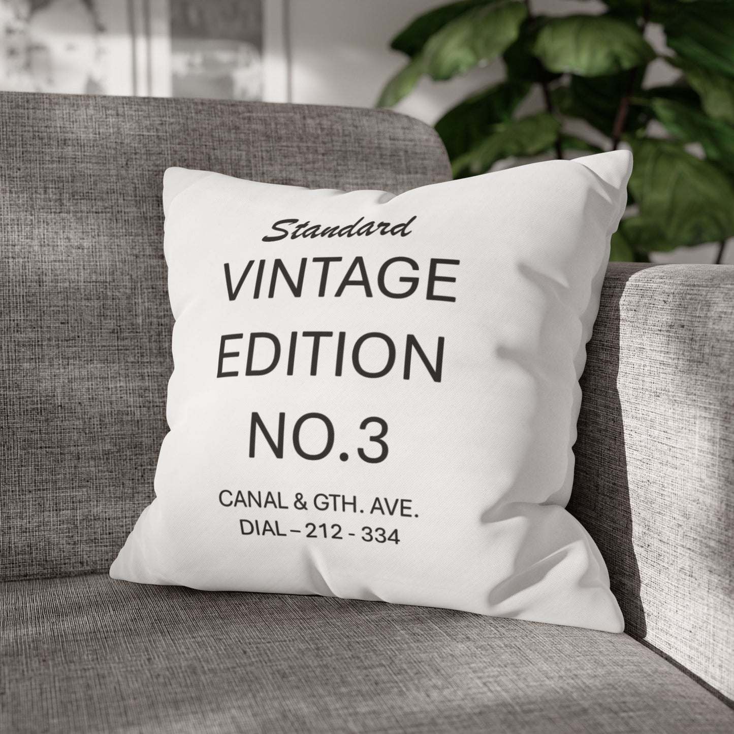 Pillowcase Square Poly Canvas standard by Mariu del Campo.