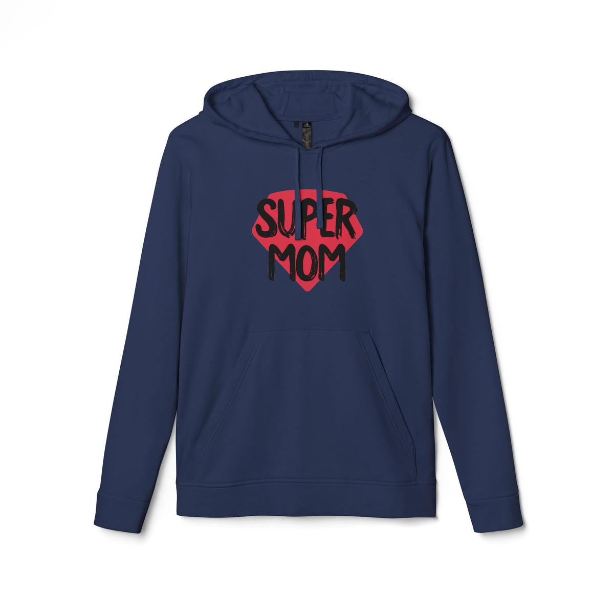 adidas® Unisex Fleece Hoodie Super Mom — by Mariu del Campo