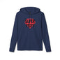 adidas® Unisex Fleece Hoodie Super Mom — by Mariu del Campo