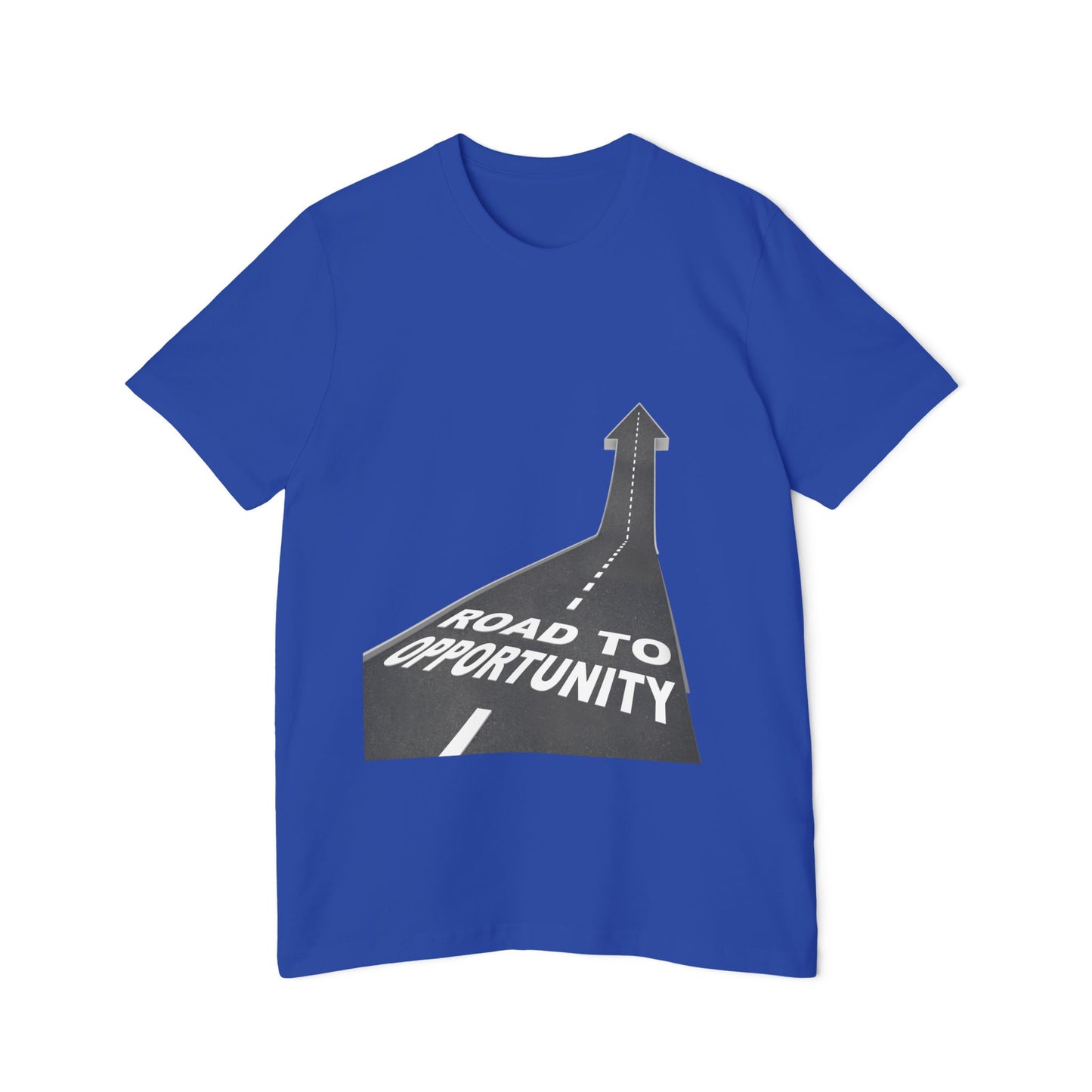 T-Shirt Unisex Road to Opportunity — Mariu del Campo