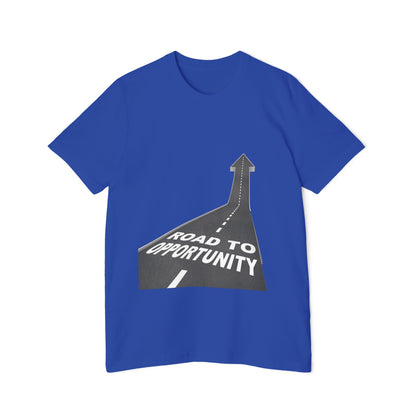T-Shirt Unisex Road to Opportunity — Mariu del Campo