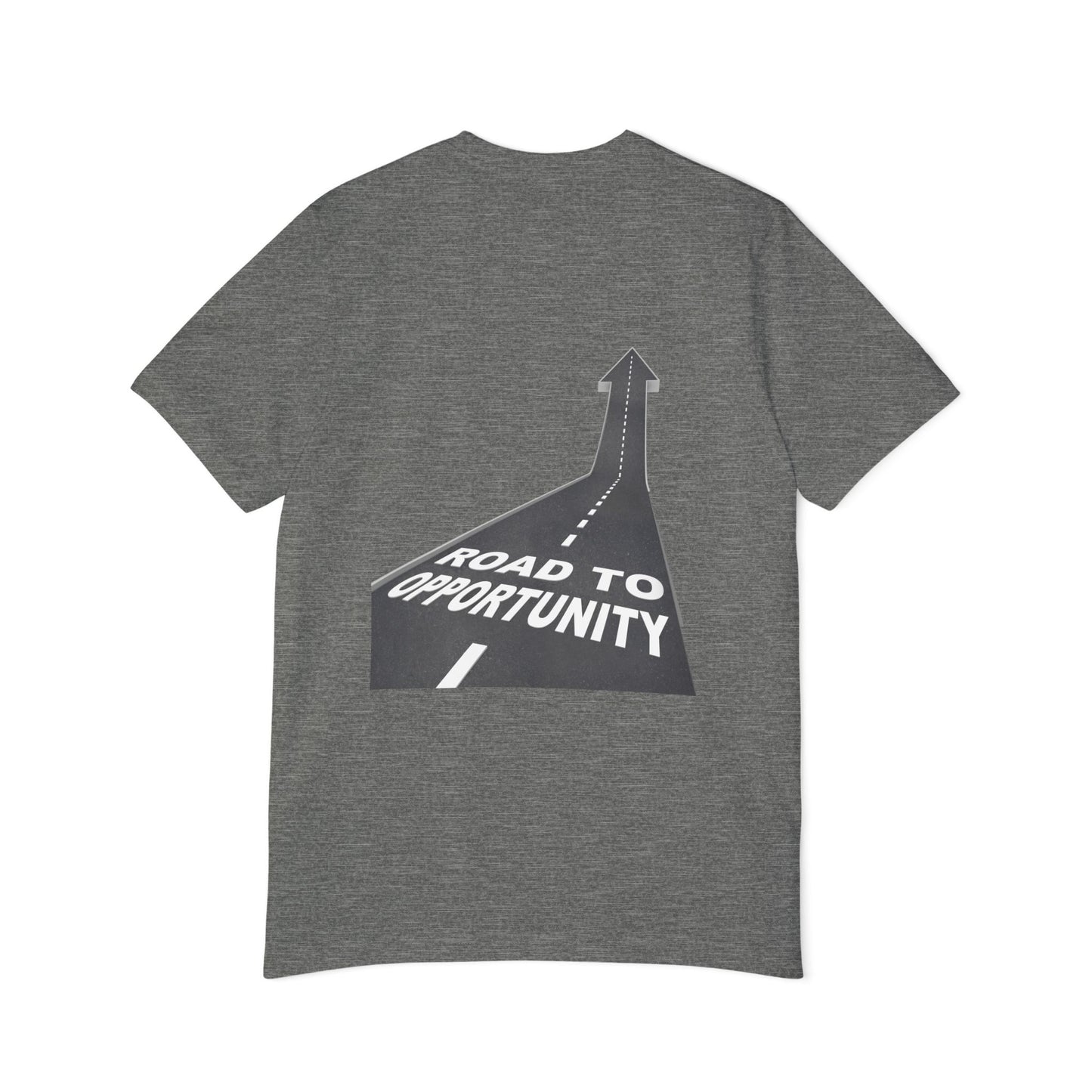 T-Shirt Unisex Road to Opportunity — Mariu del Campo