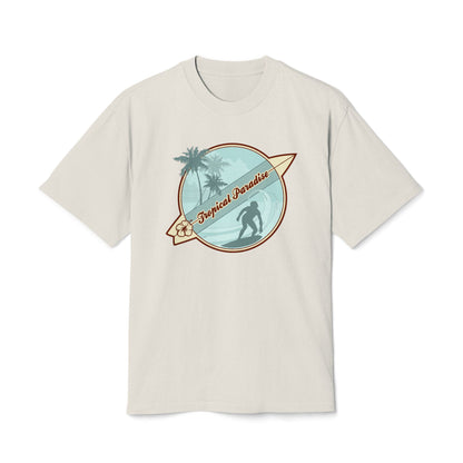 T-Shirt Unisex Heavy Faded tropical by Mariu del Campo.