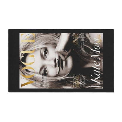 Floor Mat Kate Moss by Mariu del Campo.