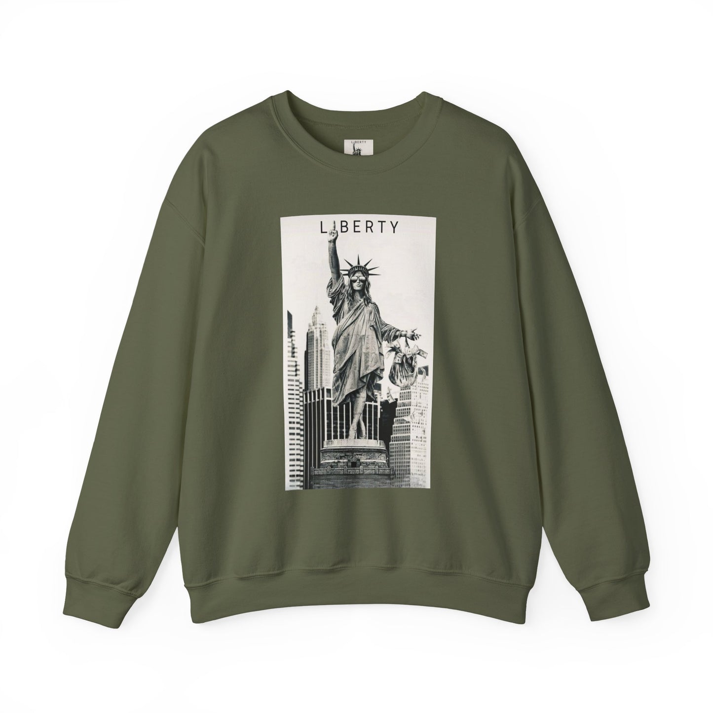 Sweatshirt Statue of Liberty Unisex by Mariu del Campo.