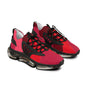 Sneakers unisex Mesh dark red by Mariu del Campo.