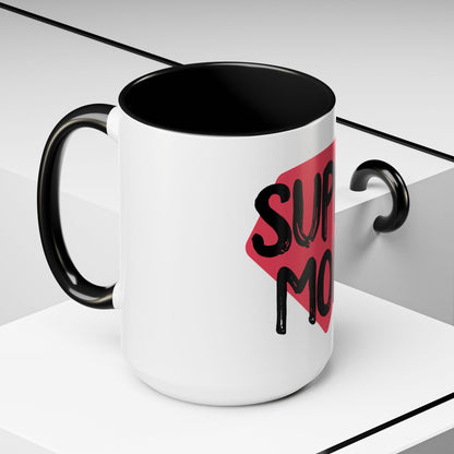 Mug Super Mom by Mariu del Campo.