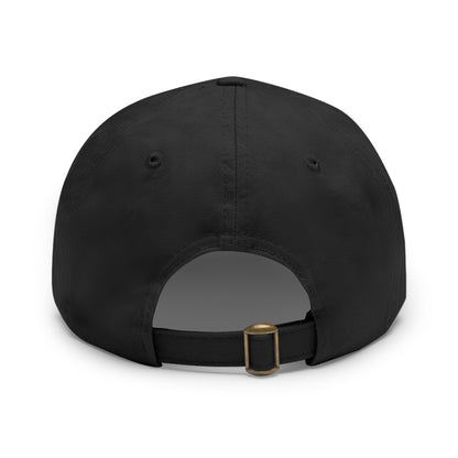 Hat with Leather Patch (Rectangle) love by Mariu del Campo.