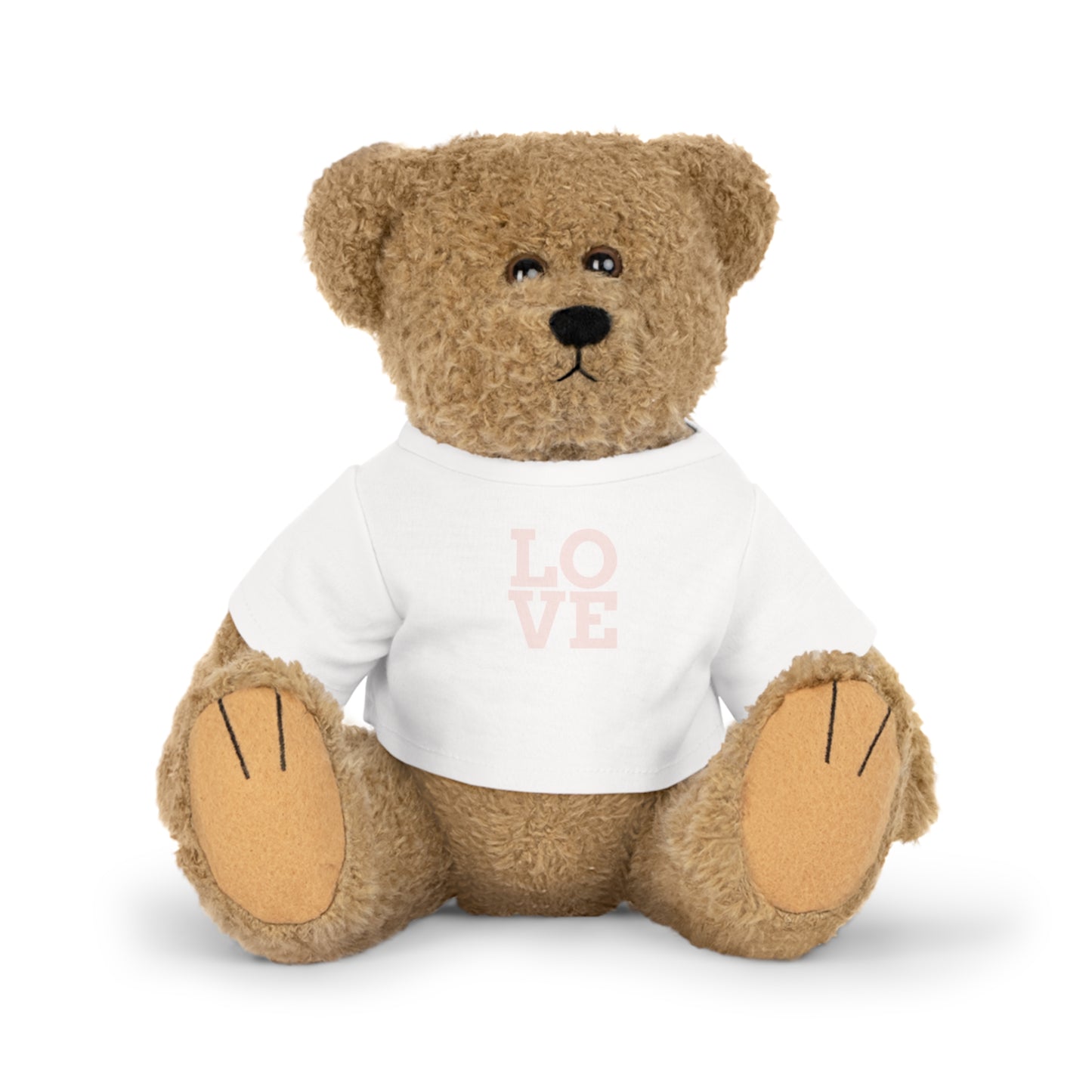 Toy Plush with T-Shirt love by Mariu del Campo.