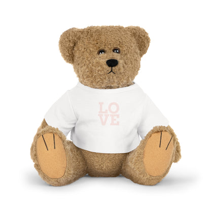 Toy Plush with T-Shirt love by Mariu del Campo.