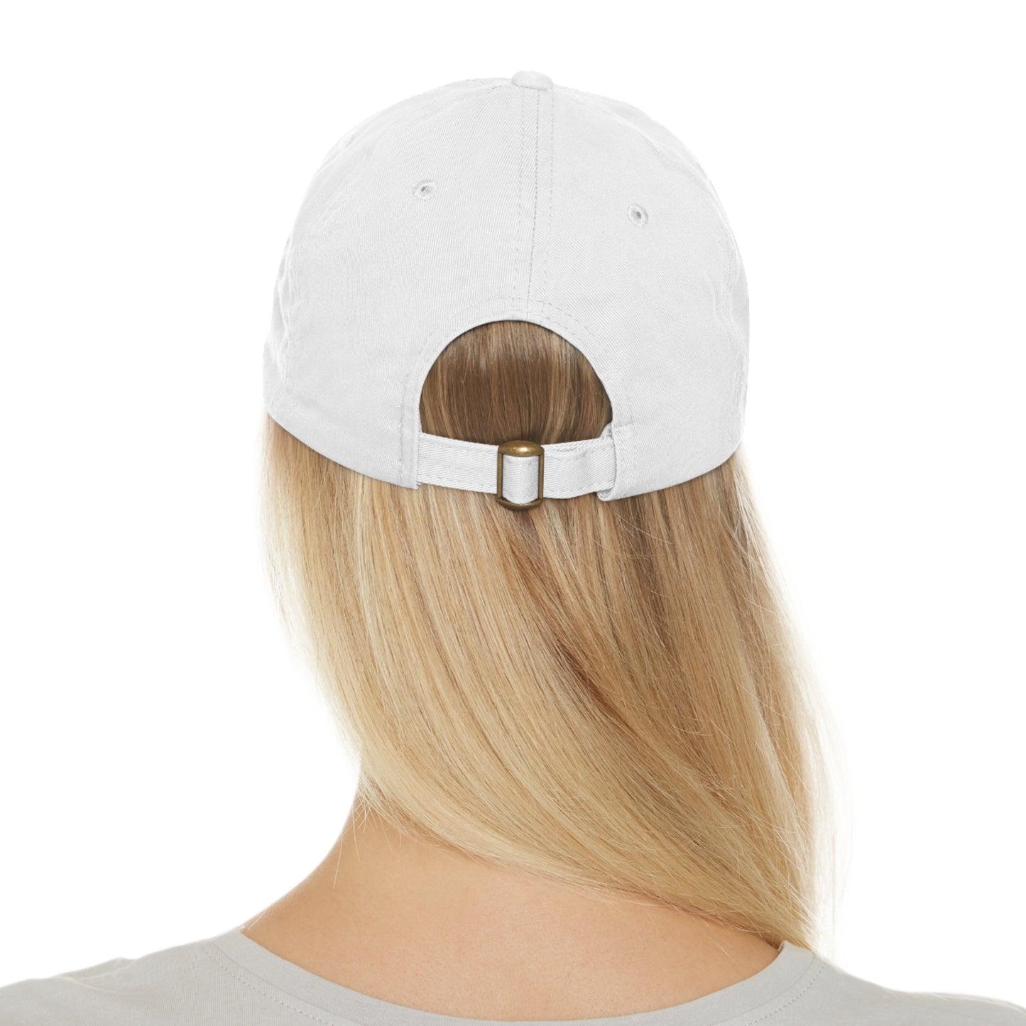Hat with Leather Patch (Rectangle) love by Mariu del Campo.
