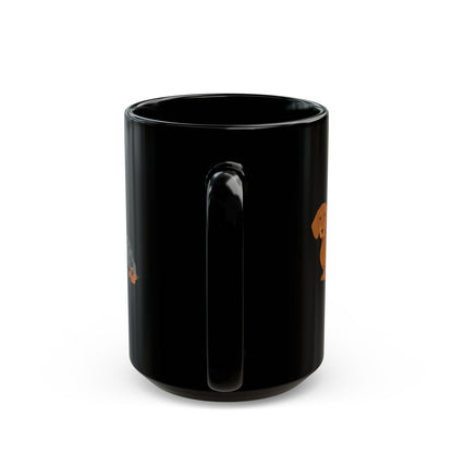 Mug Dachshund Pattern Coffee 11oz 15oz — by Mariu del Campo