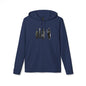 adidas® Unisex Fleece Hoodie Surf — by Mariu del Campo