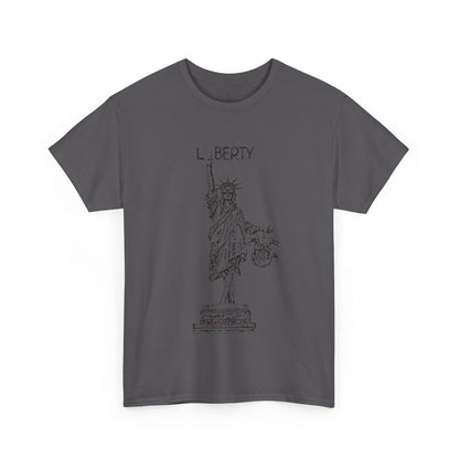 T-Shirt Statue of Liberty Unisex Cotton Tee by Mariu del Campo.