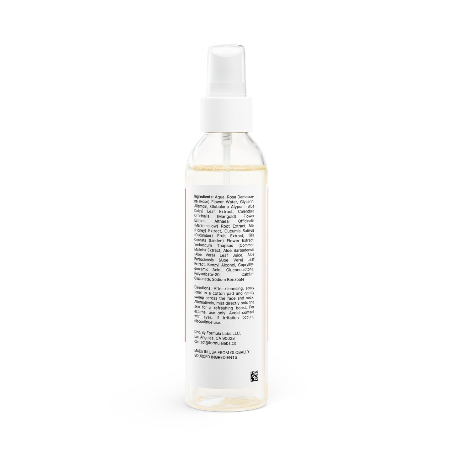 Calming Toner, 6oz Love by Mariu del Campo.