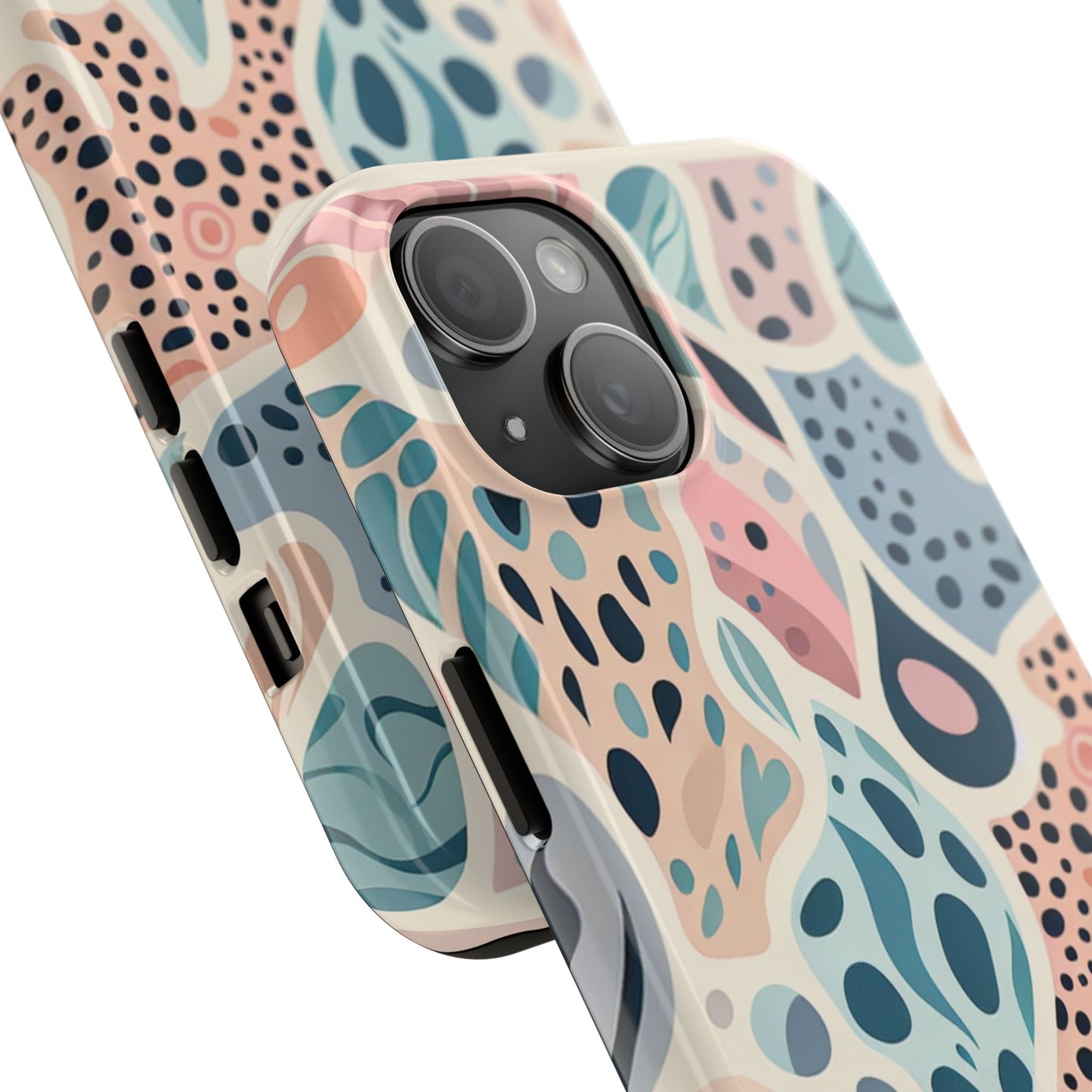 Cases Tough Phone Animal Print - Pastel Design by Mariu del Campo.
