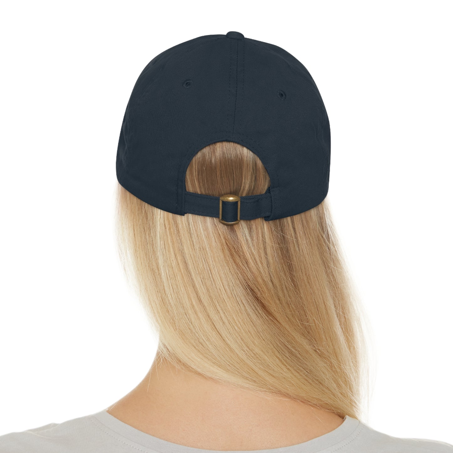Hat with Leather Patch (Rectangle) love by Mariu del Campo.