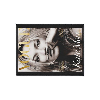 Floor Mat Kate Moss by Mariu del Campo.